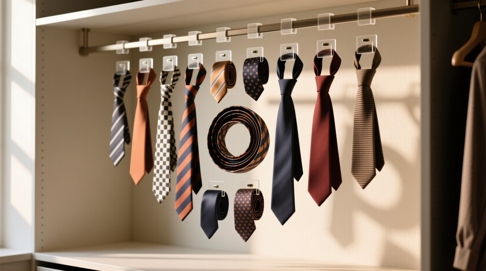 closet organization tips tie rack worth it