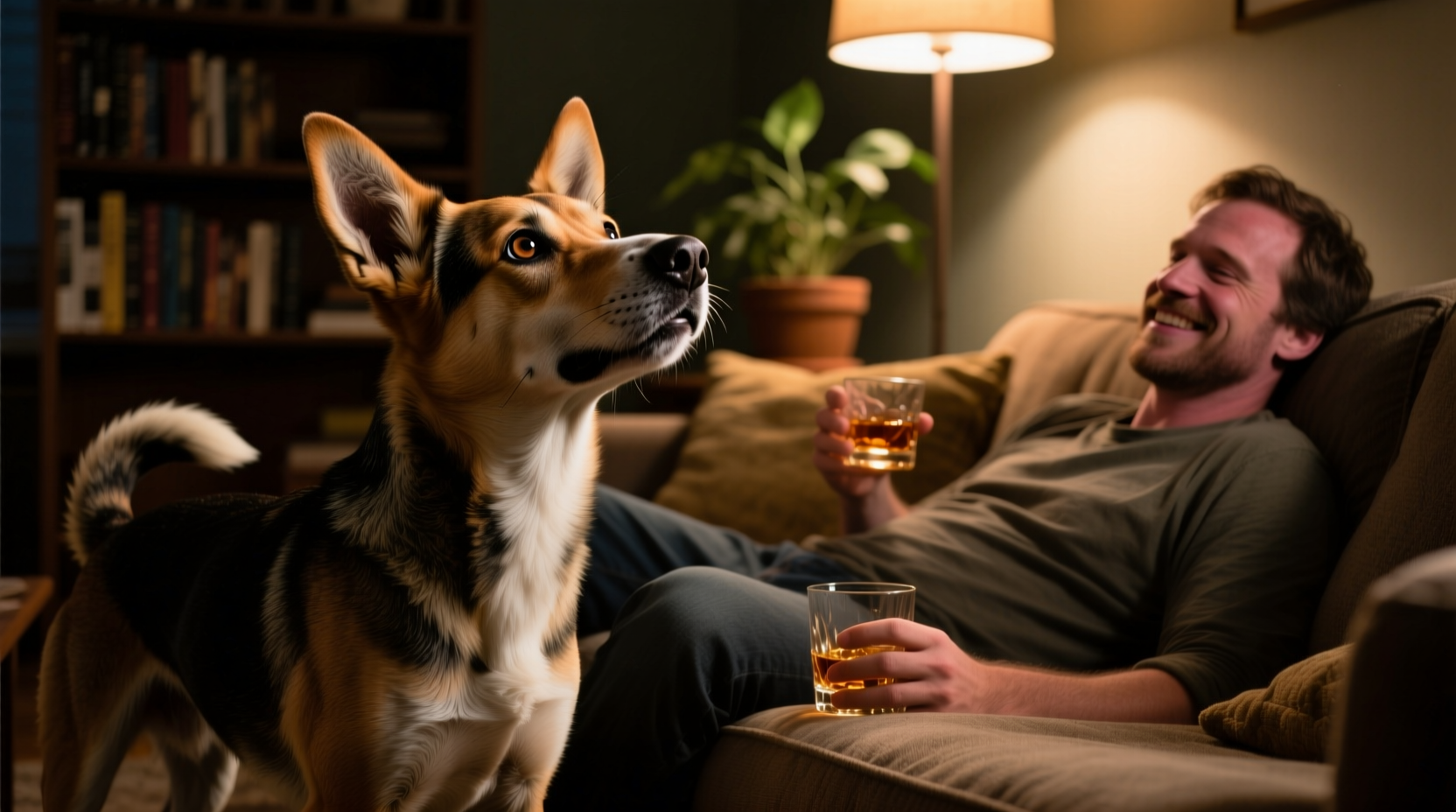 can dogs sense when you're drunk and how do they react
