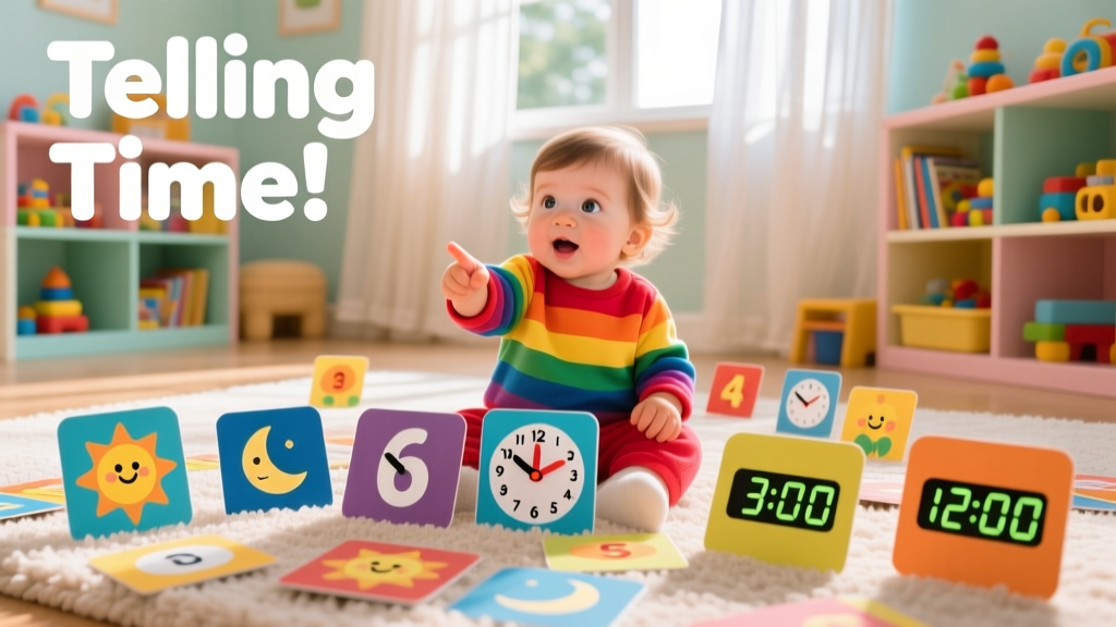 Telling Time Matching Mixed Hours: A Developmentally Grounded Approach for Toddlers and Early Learners