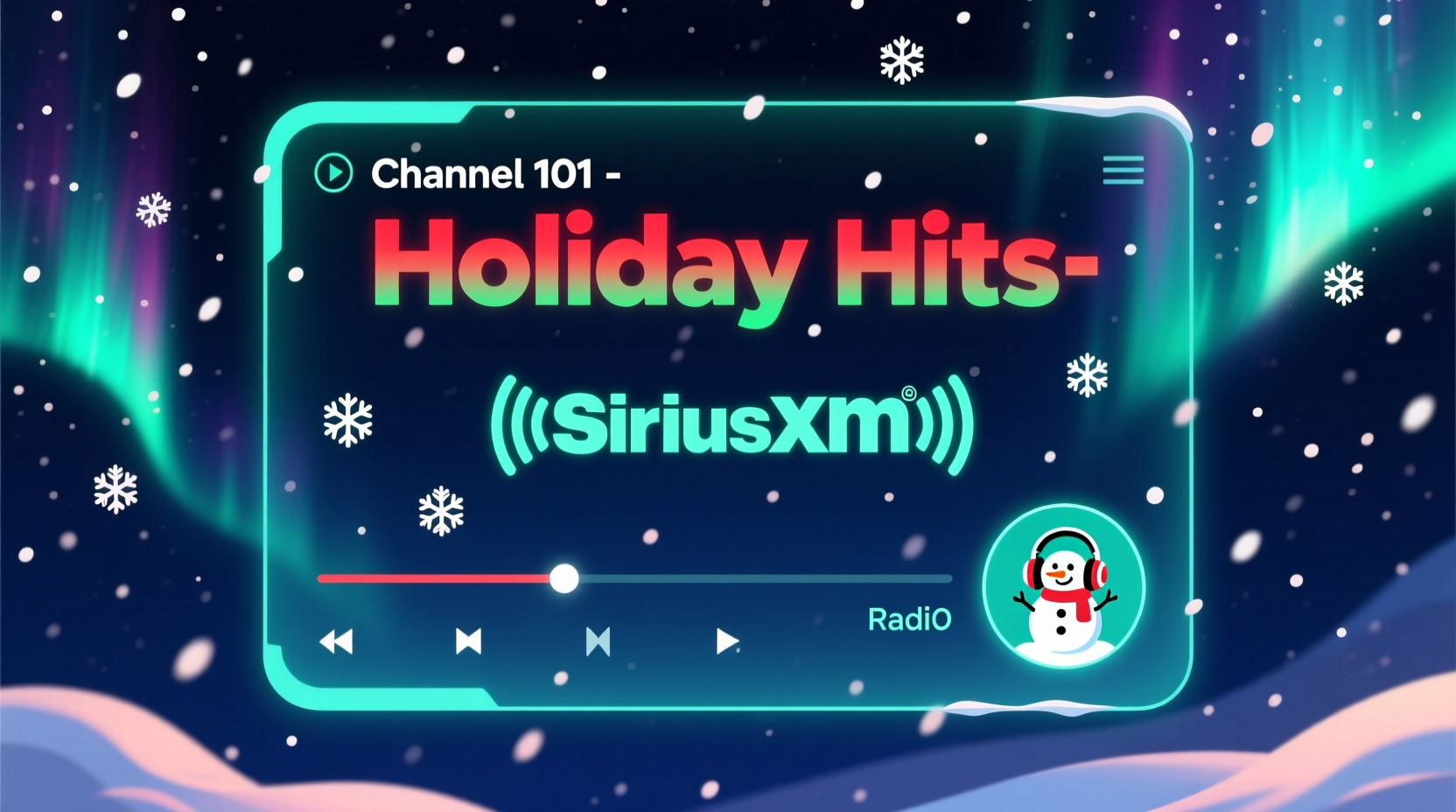 what station on sirius radio plays christmas music