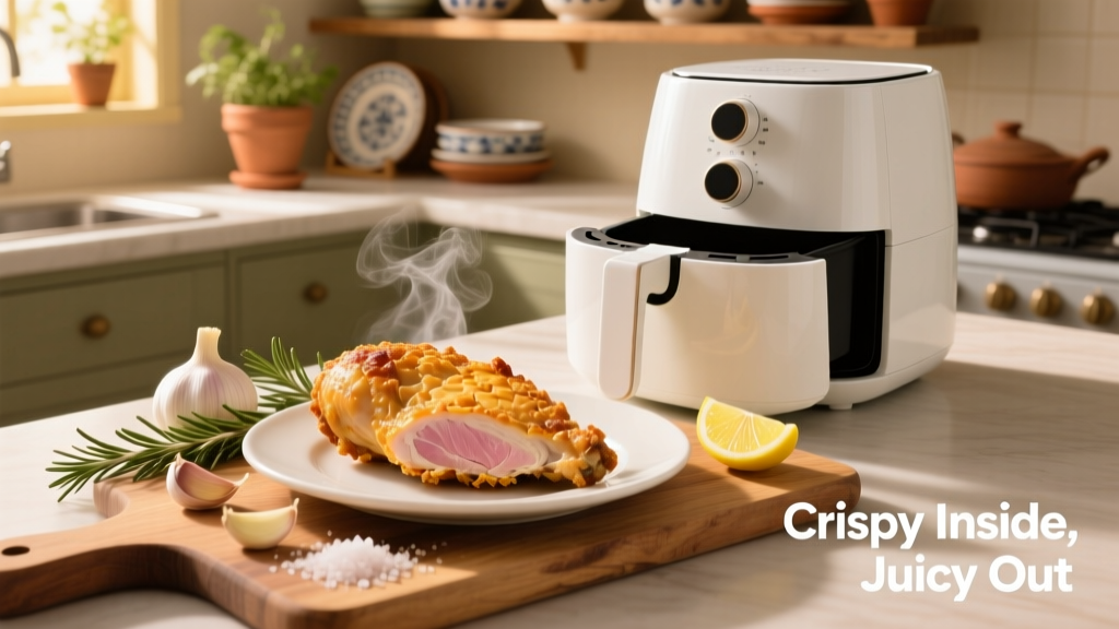 Crispy Juicy Air Fryer Chicken Breast Recipe