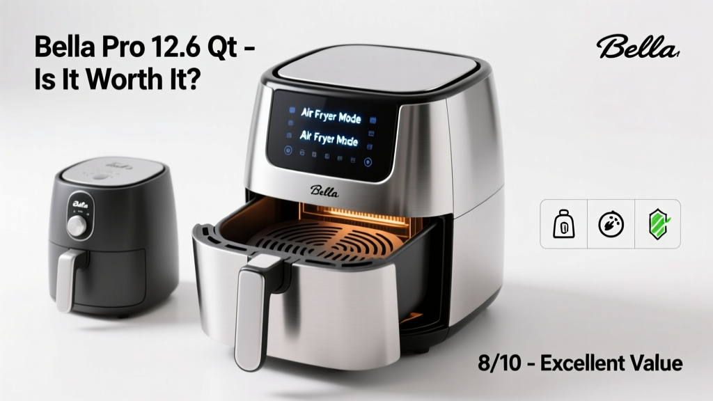 Bella Pro 12.6 Qt Air Fryer Review: Worth It?