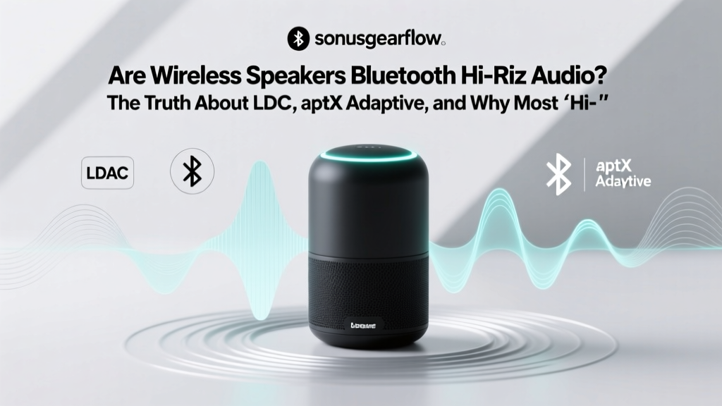 Wireless Speakers Hi-Res Audio: LDAC, aptX, Top 5 (2026)
