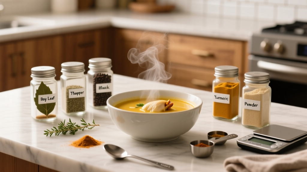Chicken Soup Seasoning: 8 Best Spices to Add (With Exact Amounts per Pot)