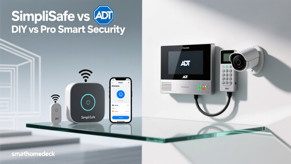 SimpliSafe vs ADT Command: DIY vs Pro Smart Security