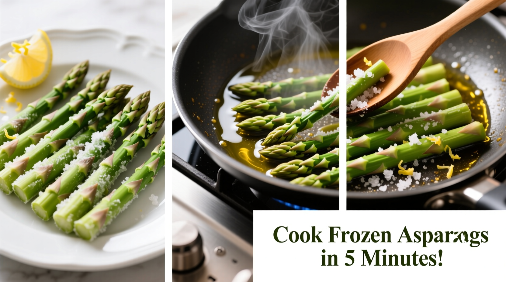 how to cook frozen asparagus