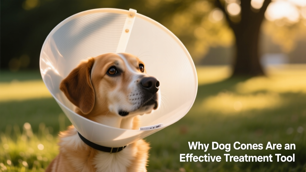 The Cone of Shame: Why Dog Cones are an Effective Treatment Tool