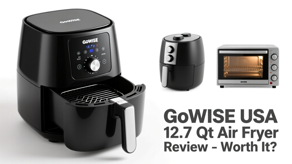 GoWISE USA 12.7 Qt Air Fryer Review: Worth It?