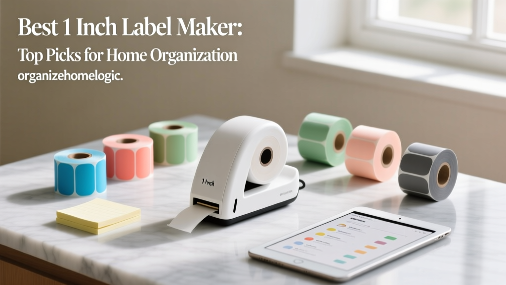 Best 1 Inch Label Maker: Top Picks for Home Organization