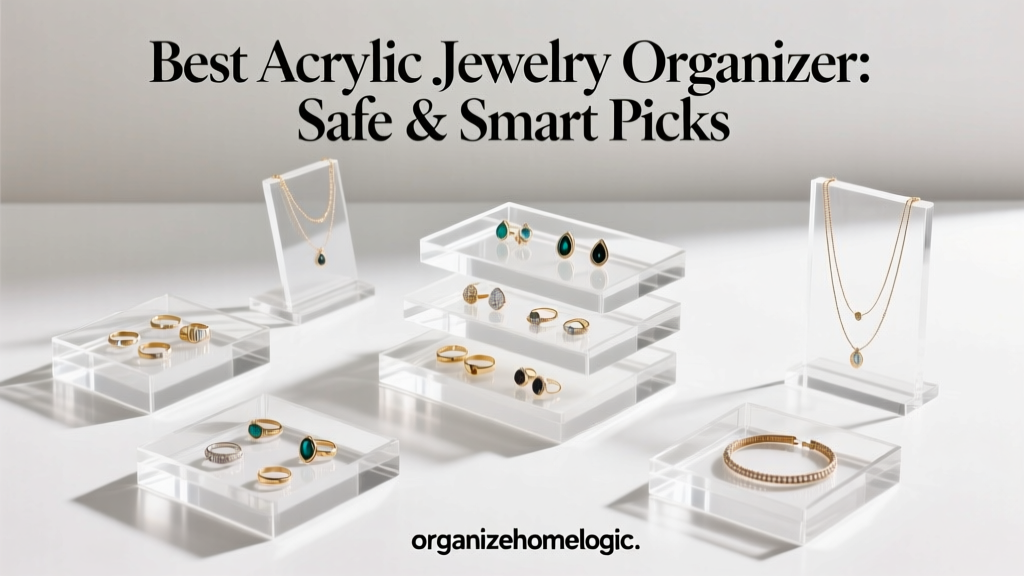 Best Acrylic Jewelry Organizer: Safe & Smart Picks