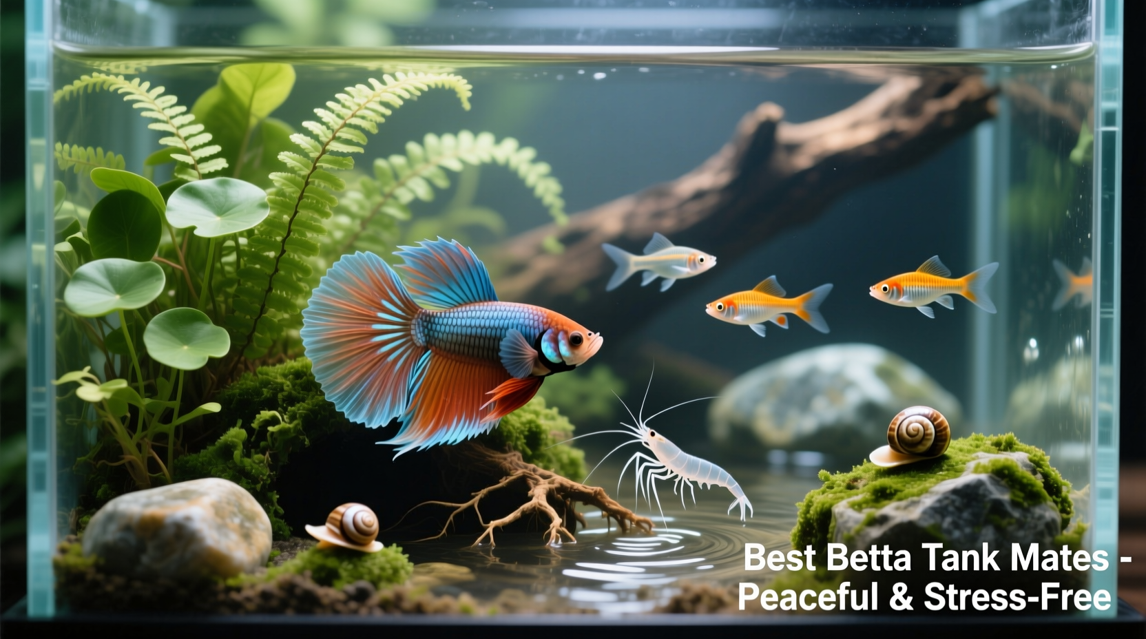 best betta fish tank mates that wont cause aggression or stress