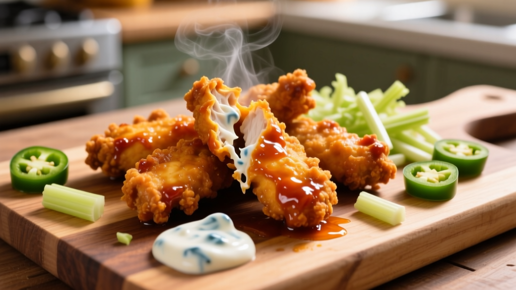 Best Air Fryer Buffalo Chicken Tenders (Crispy & Juicy)
