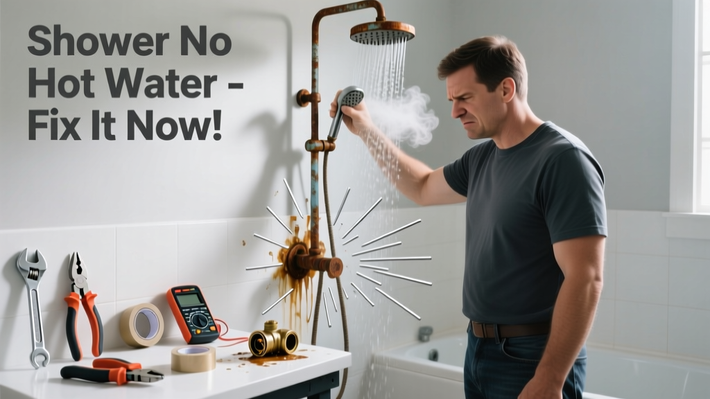 Shower No Hot Water & Making Clanging Noise Fix
