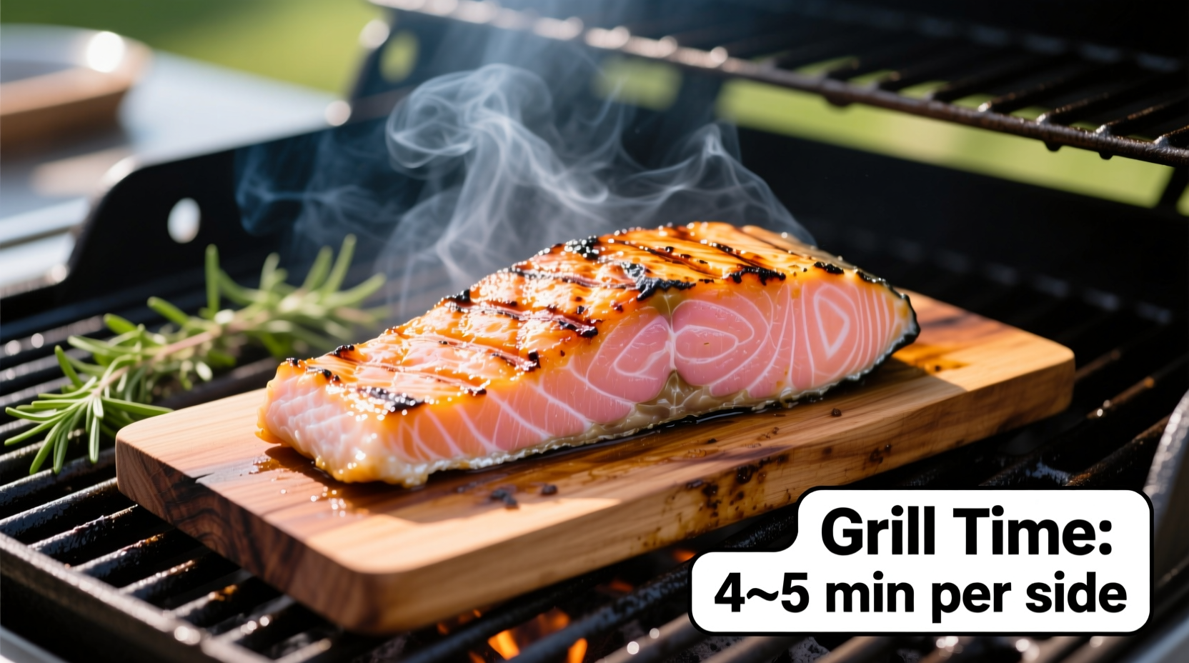 how long do you cook salmon on the grill