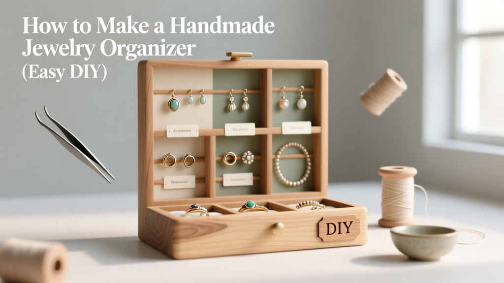 How to Make a Handmade Jewelry Organizer (Easy DIY)