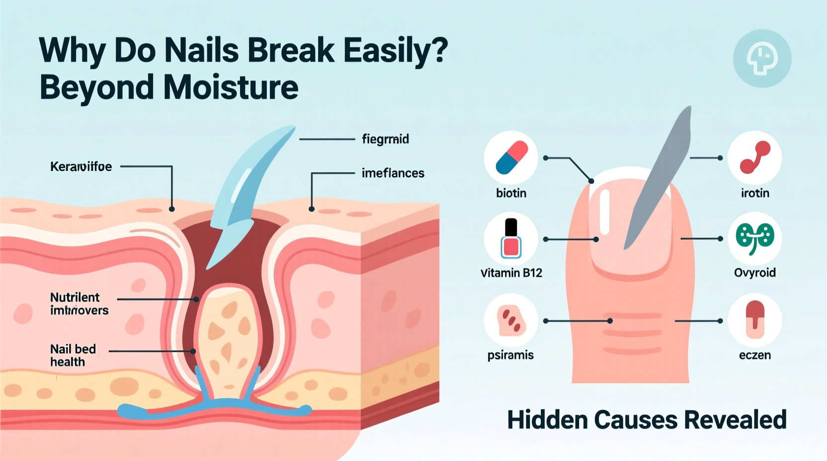 why do my nails break so easily uncovering hidden causes beyond moisture