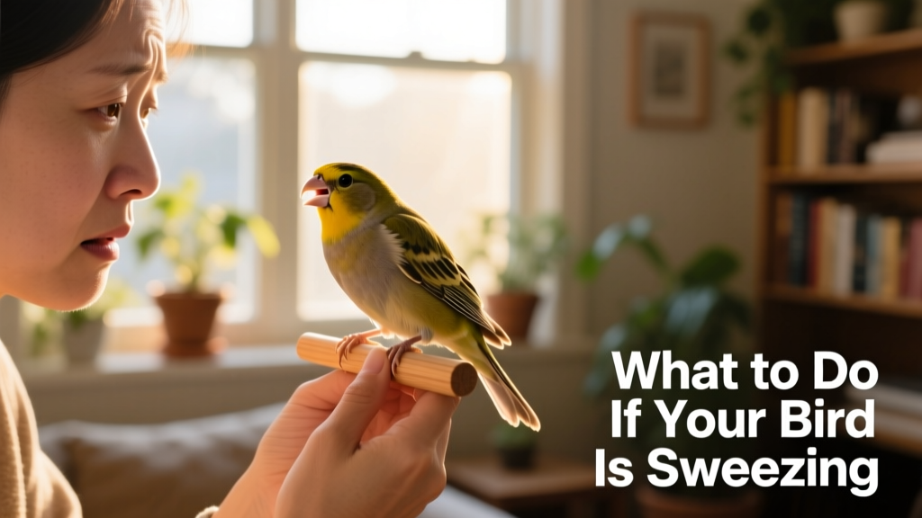 What To Do If Your Bird Is Sneezing