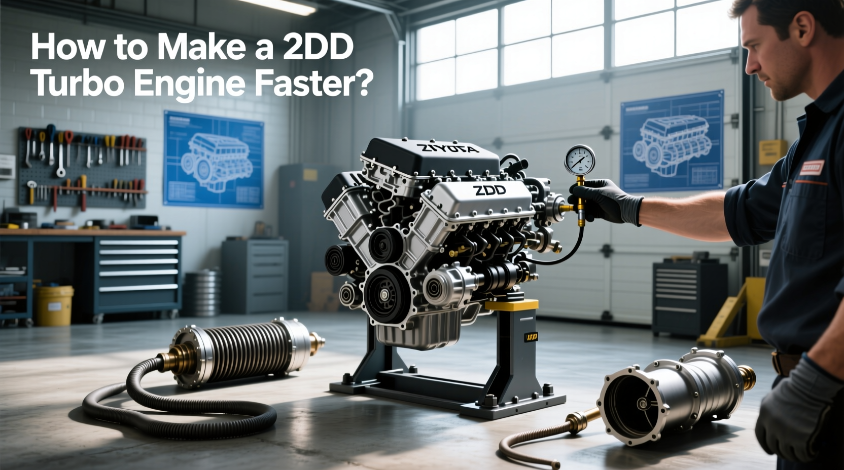 How to choose Toyota 2KD turbo, How to make a 2KD engine faster? buying guide