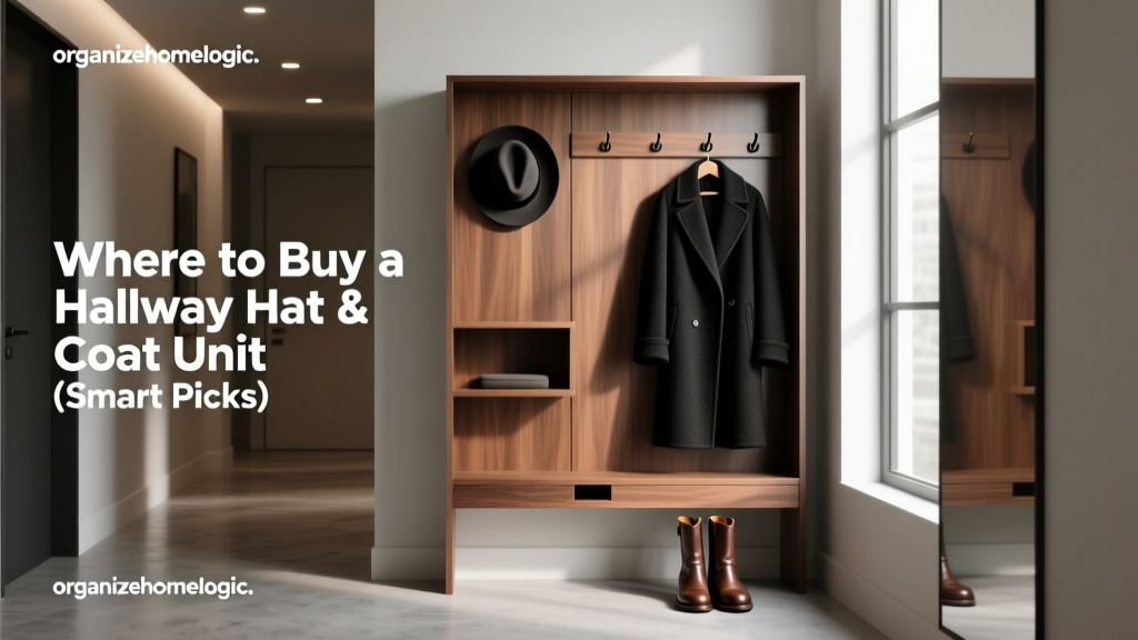 Where to Buy a Hallway Hat & Coat Unit (Smart Picks)