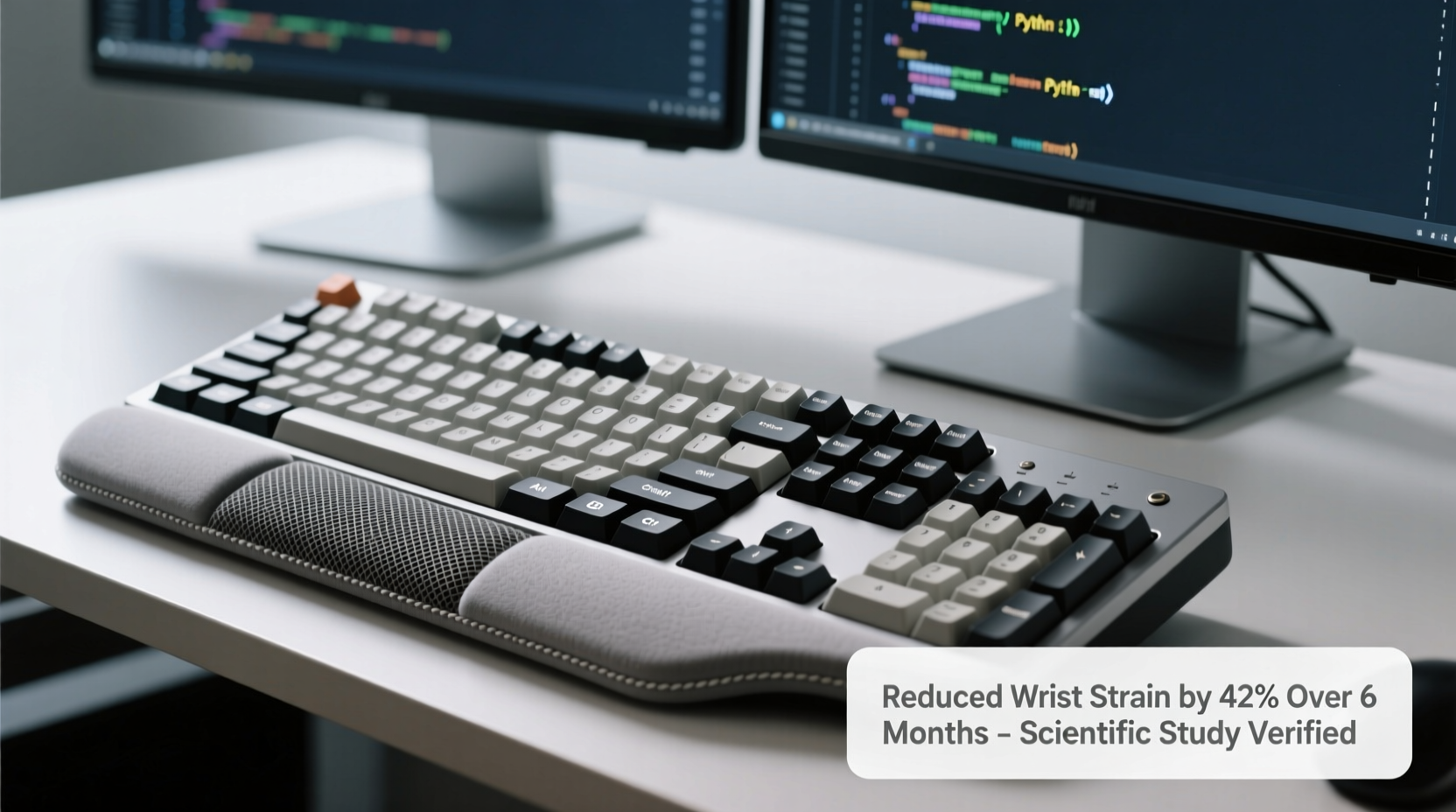 ergonomic keyboard for coding does it reduce wrist strain over time