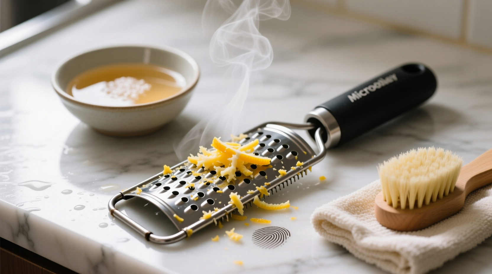 how to clean microplane cheese grater citrus zester