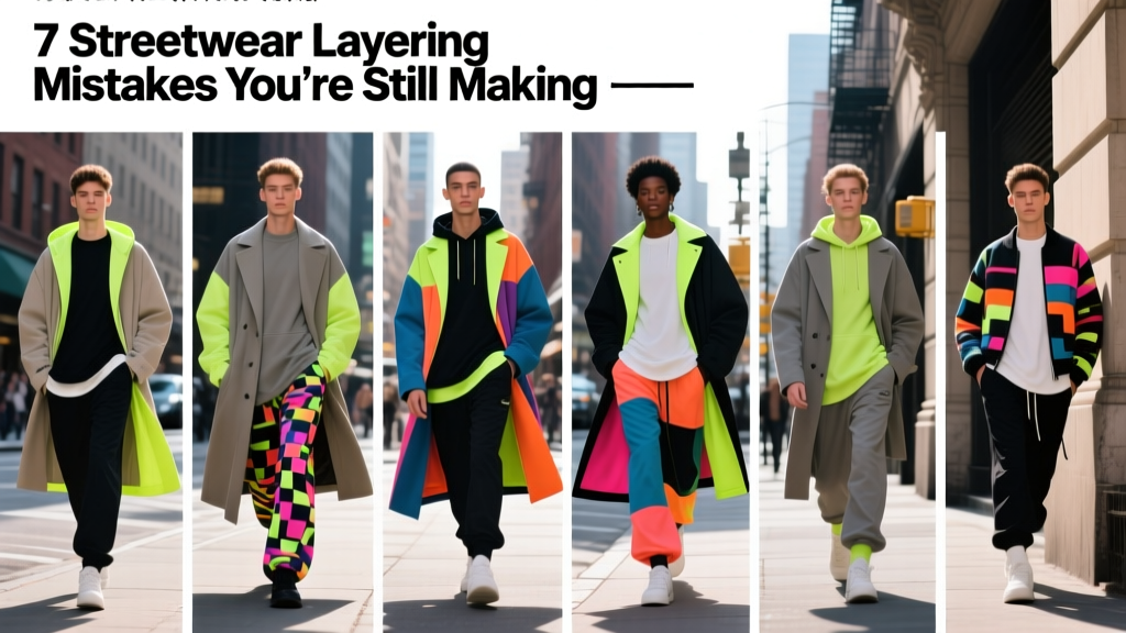 7 Streetwear Layering Mistakes You’re Still Making