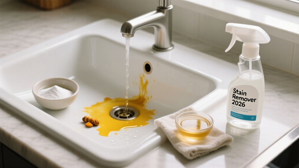 Tested & Easy: How to Get Curry Out of Sink in 2026
