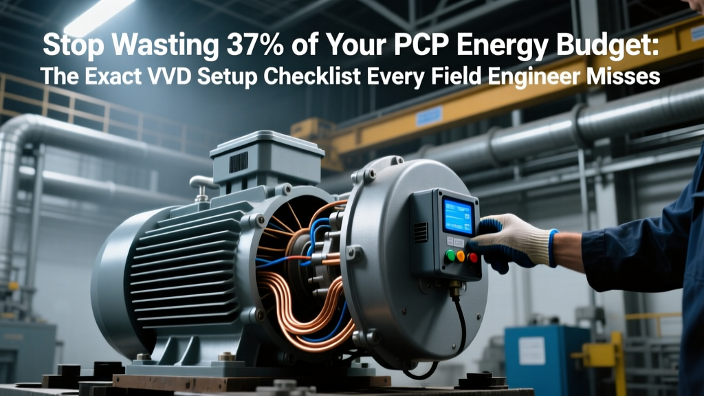VFD Setup Checklist for PCP Systems: Save 37% Energy