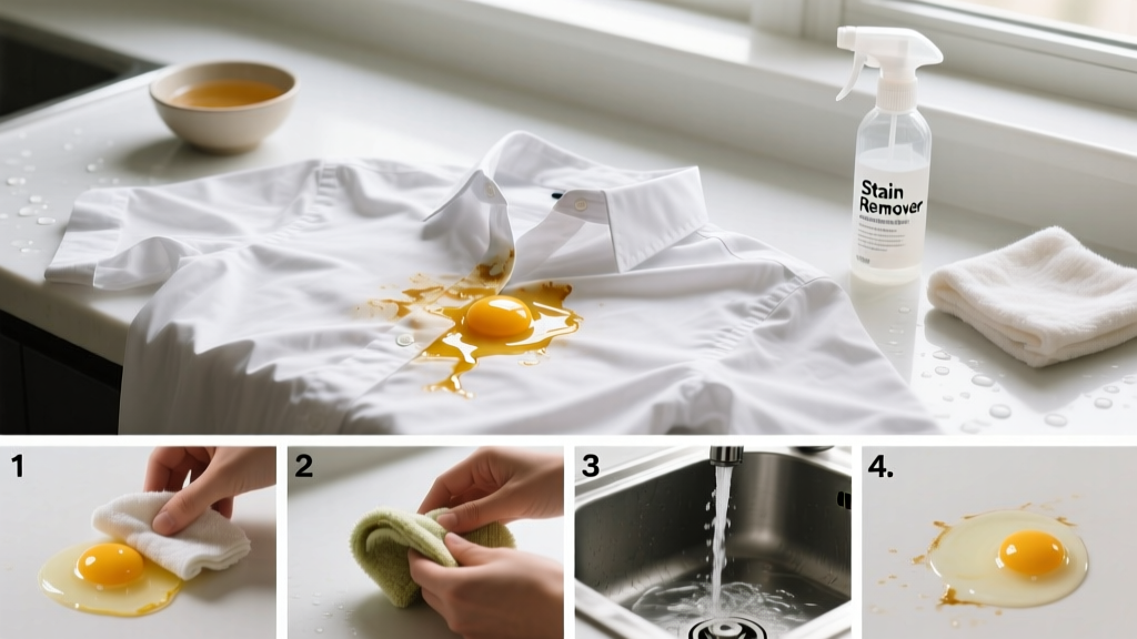 Proven: How to Get Egg Out of Polyester Clothes Fast
