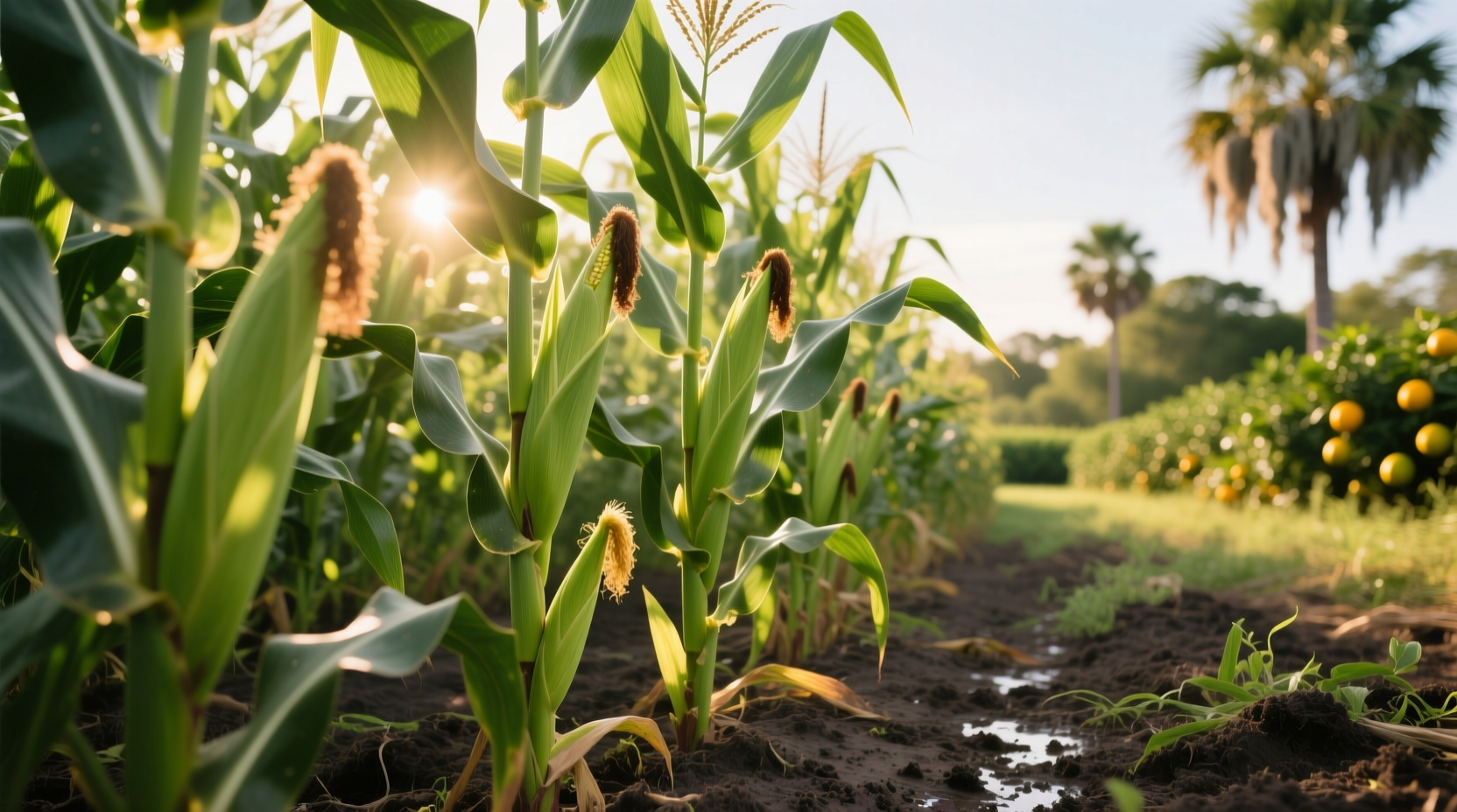 does corn grow in florida
