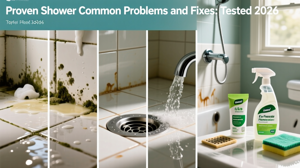 Proven Shower Common Problems and Fixes: Tested 2026
