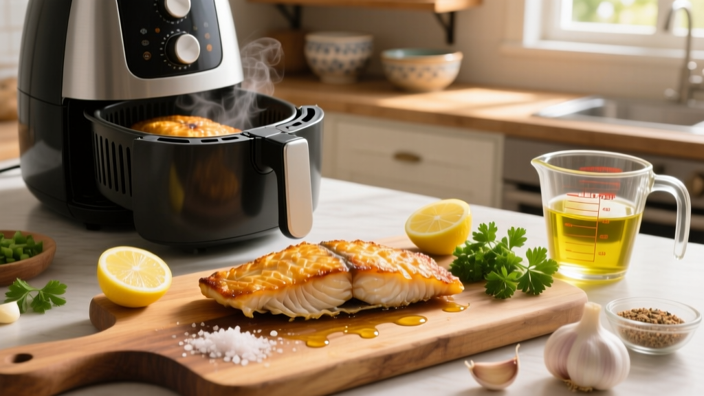 Crispy Juicy Air Fryer Fish Fillets Recipe