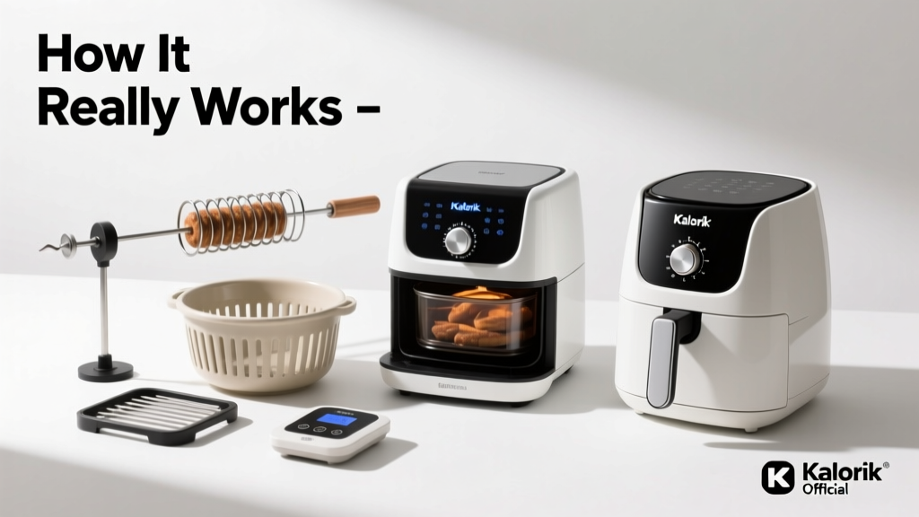Kalorik Rotisserie Air Fryer: How It Really Works