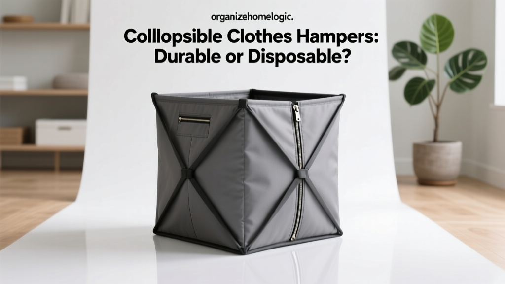 Collapsible Clothes Hampers: Durable or Disposable?