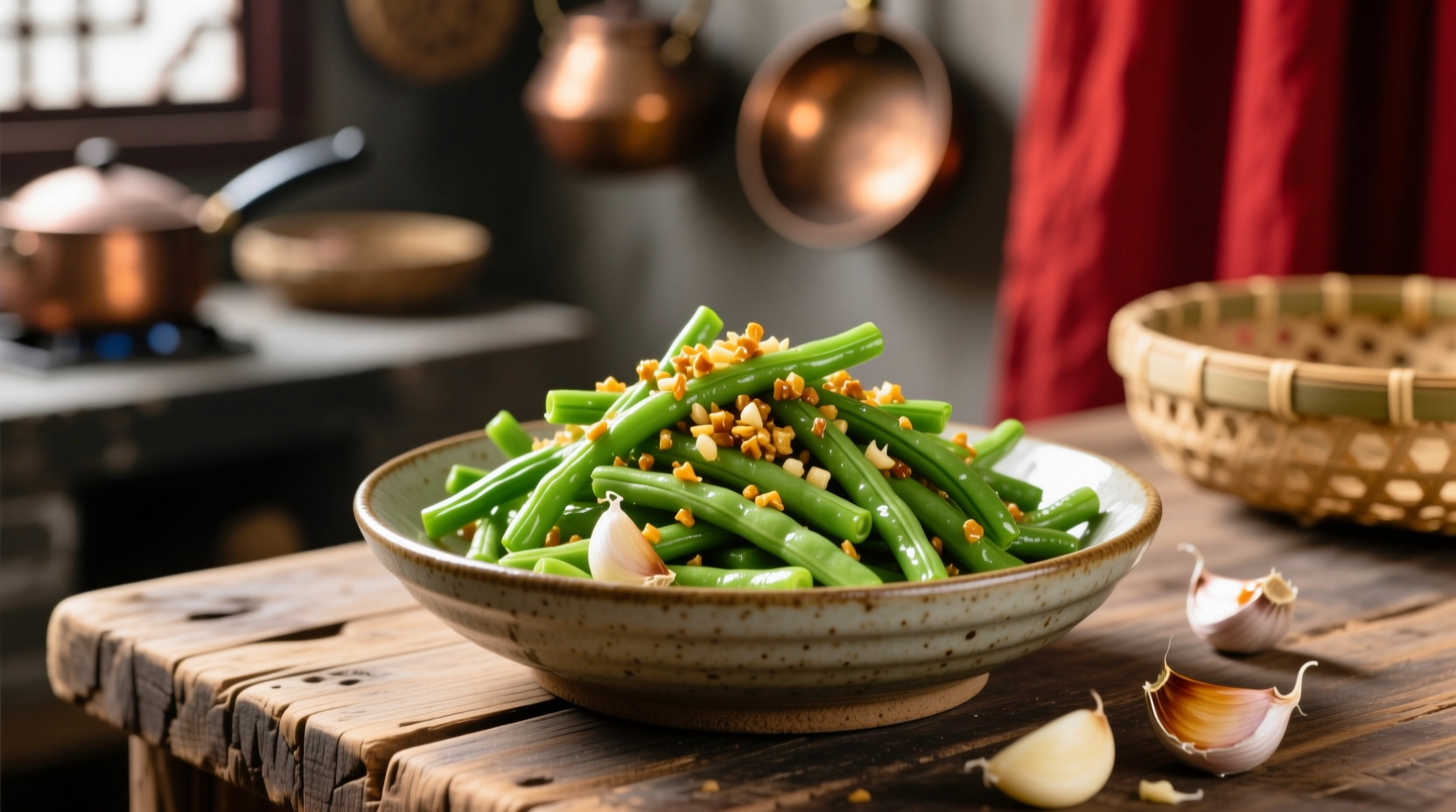Authentic Chinese Green Beans Garlic Recipe: Restaurant-Style at Home