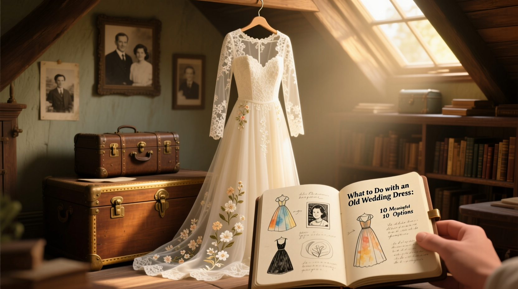 what to do with old wedding dress