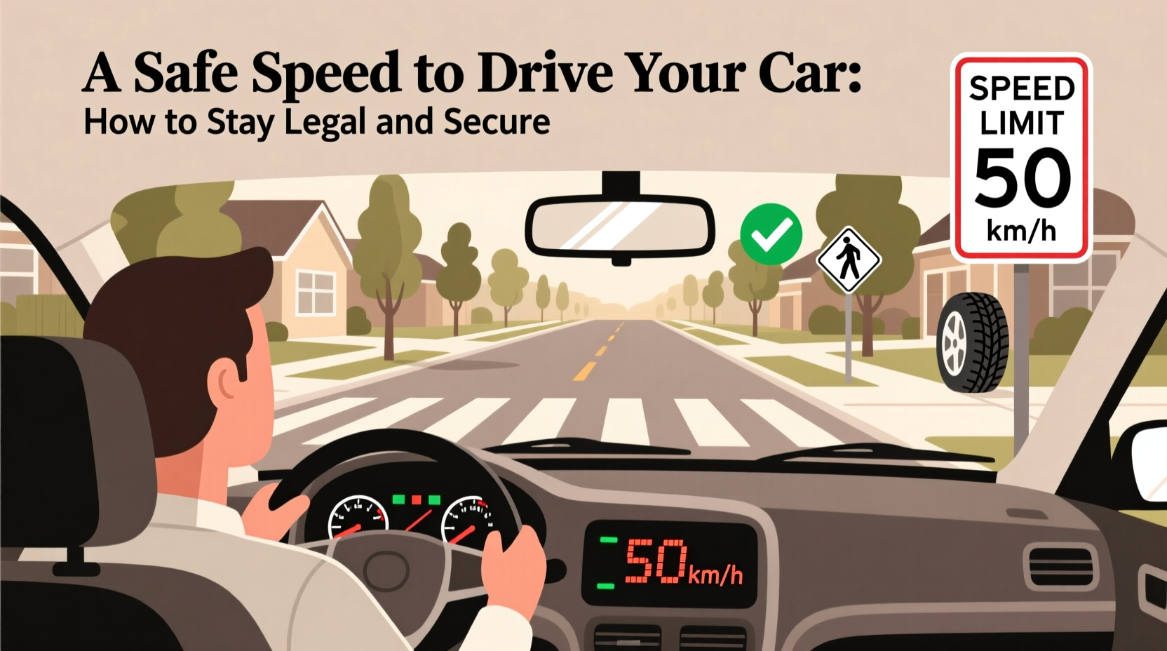a safe speed to drive your car