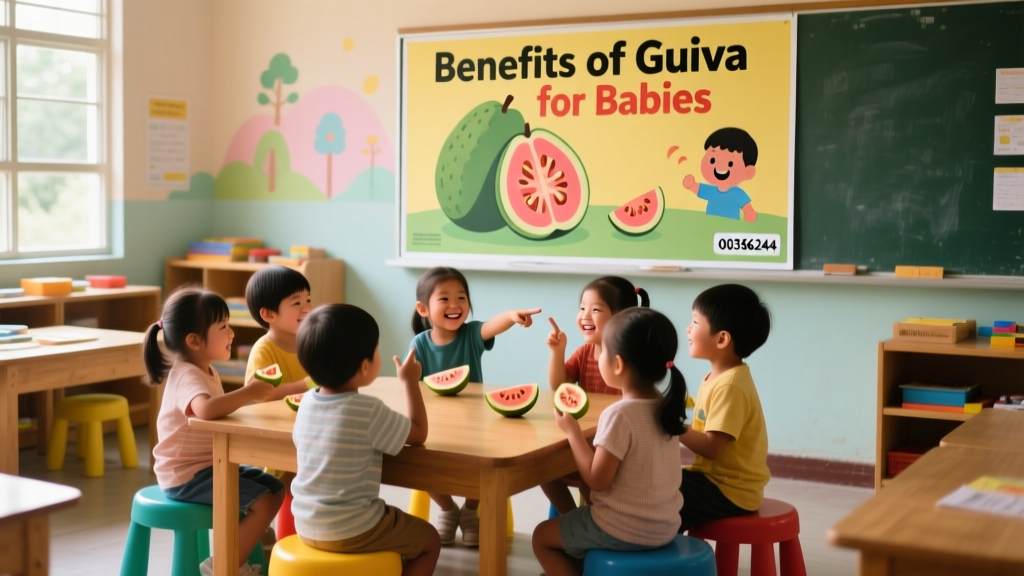 Science-Backed Benefits of Guava for Babies: Nutrition, Safety, and Practical Feeding Guidance