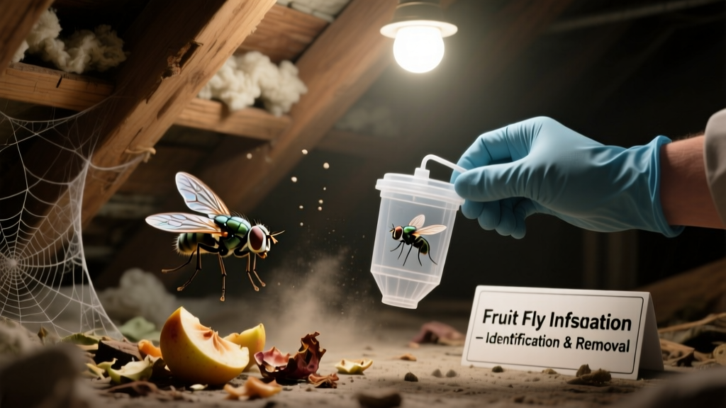 Fruit Flies in Attic: Identification and Removal Guide