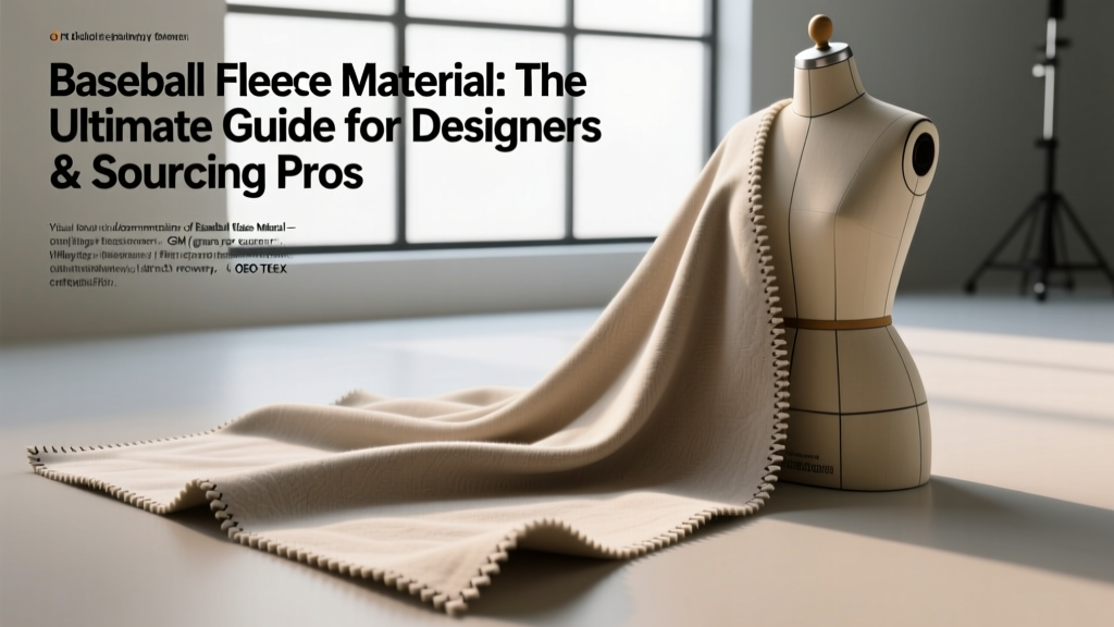 Baseball Fleece Material: The Ultimate Guide for Designers & Sourcing Pros