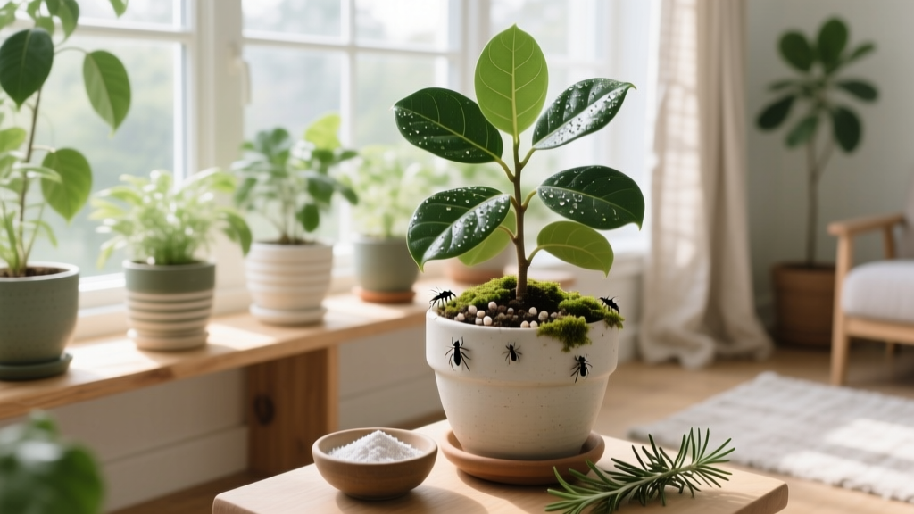 Kill Bugs in Indoor Plant Soil Safely for Cats