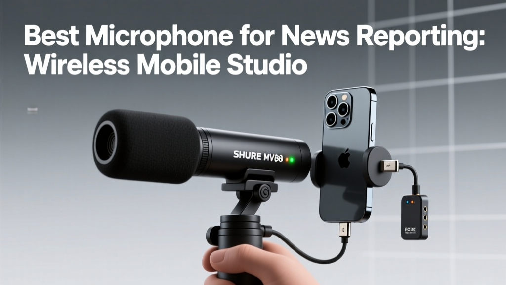 Best Wireless Microphones for News Reporting | Field Tested