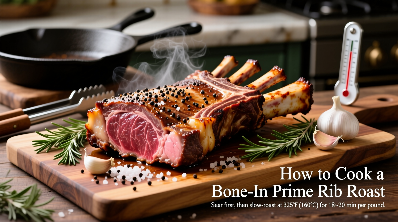 how to cook a bone in prime rib roast