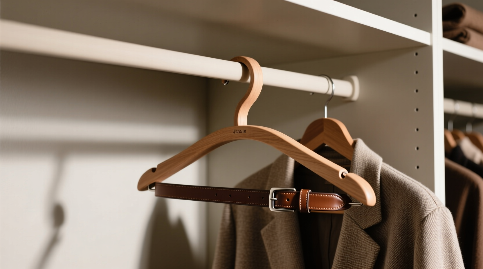 belt hanger vs wall hook stop leather curling
