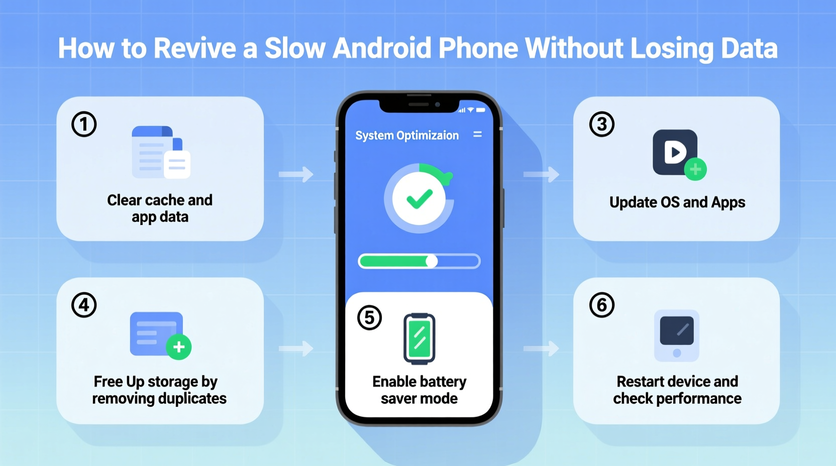 how to revive a slow android phone without losing your data
