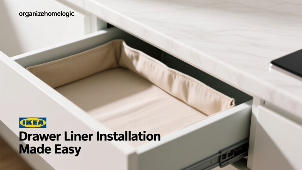IKEA Drawer Liner Installation Made Easy