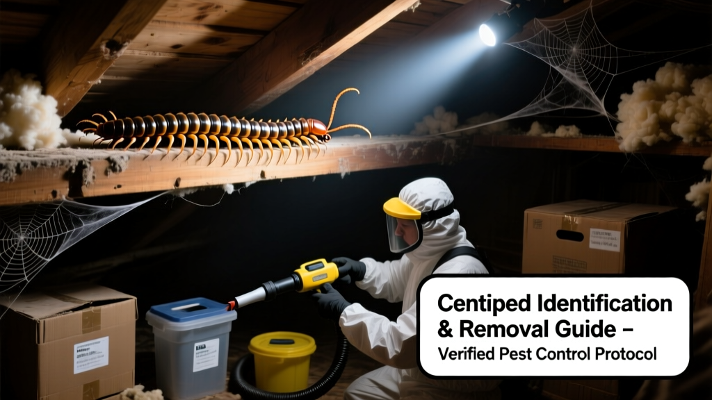 Centipedes in Attic: Identification and Removal Guide
