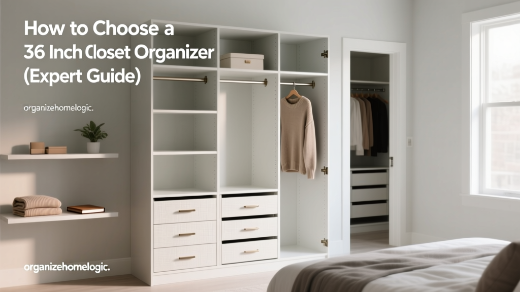 How to Choose a 36 Inch Closet Organizer (Expert Guide)