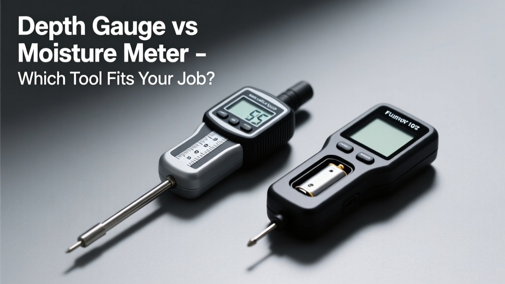 Depth Gauge vs Moisture Meter: Which Tool Fits Your Job?