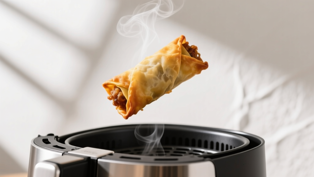Crispy Mini Spring Rolls in Air Fryer